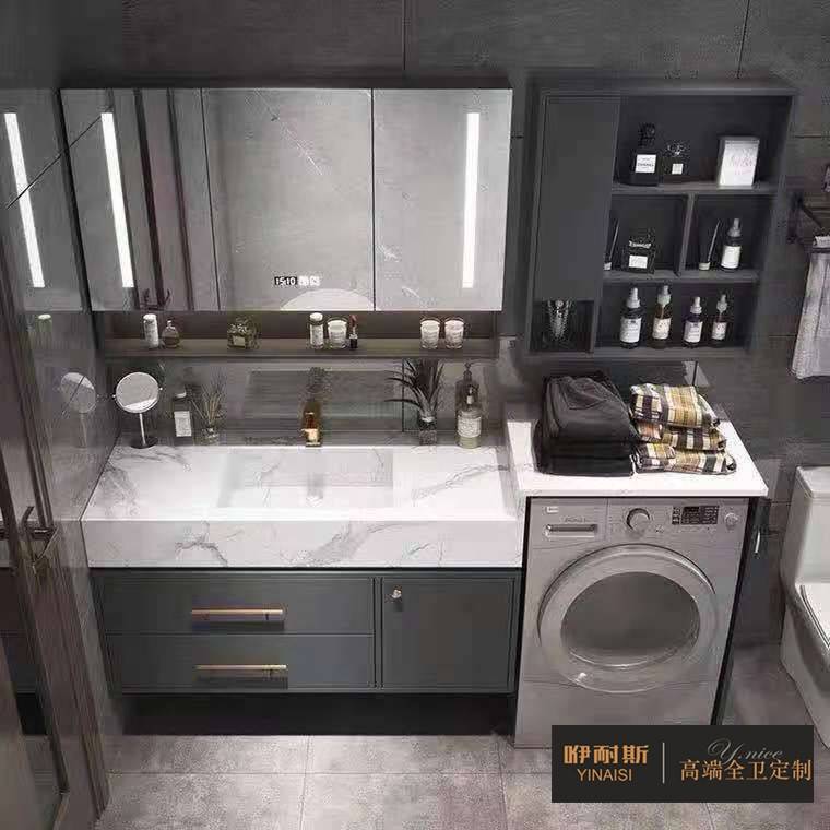 巖板浴室柜和陶瓷浴室柜優缺點對比